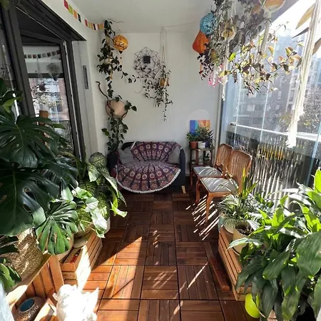 Naehe Messe: Zentrale Mit Balkon Und Loggia Апартаменты Франкфурт-на-Майне